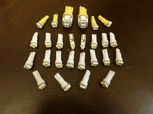 Land Rover Discovery 1 LED Yellow & Dash Dial Instrument Bulbs 200tdi/300tdi/V8 - Picture 1 of 1