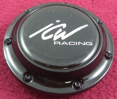 Центральный колпак колеса ICW Racing Wheels глянцевый черный на заказ No 316K70 (1) - Изображение 1 из 3