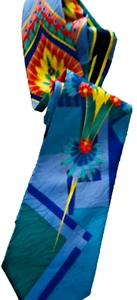 Vitaliano Pancaldi Krawatte mehrfarbig Seide 4" x 58" - Bild 1 von 2