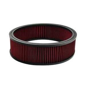 14 x 4 Inch Replacement Air Filter Element Round Washable Reusable Cotton Gauze - Bild 1 von 7