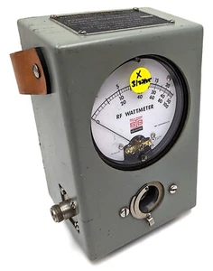 Bird Electronic FA-8768B Thruline Vintage Wattmeter VSWR Indicator - AS-IS *READ - Zdjęcie 1 z 16