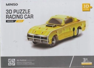 MINISO 3D PUZZLE MOVEABLE RACING CAR - Japan - Hard to Find - New in Box! - Picture 1 of 4