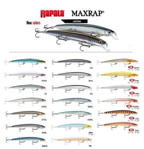 ARTIFICIALE RAPALA MAX-RAP ESCA TRAINA SPINNING - Foto 1 di 8