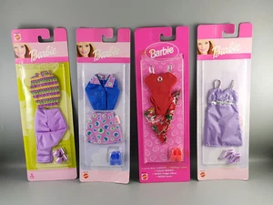 Barbie Fashions Various Packs Go In Style Outfits Dresses New Sealed Mattel