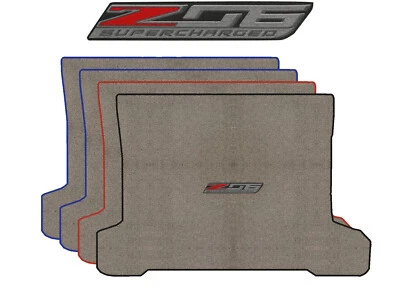 Alfombra de cubierta Lloyd Ultimat para Chevrolet Corvette 2015-2019 (#L192) Graystone Foto 1 de 4