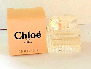 Chloe Eau de Parfum For Women Miniature Splash Travel Size 5 ml-New with Box - Picture 1 of 9