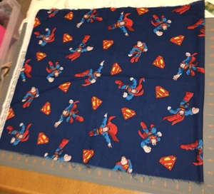 Imaginext DC Super Hero Friends World Superman Fabric 1/2 Yard David Textiles - Picture 1 of 8