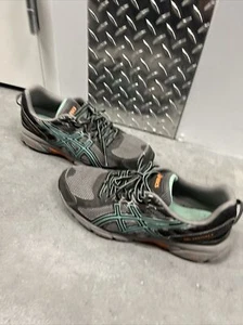 Asics Shoes Womens 11 Gray Gel Venture 6 Trail Hiker All Terrain Running Sneaker - Picture 1 of 13