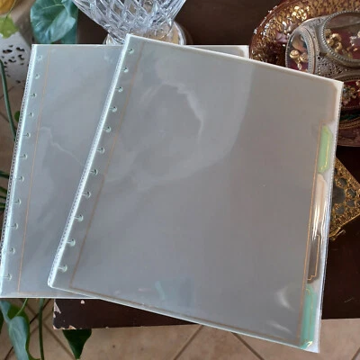 2 sets MARTHA STEWART 5 TAB DISCBOUND NOTEBOOK DIVIDERS ~ WRITE/ERASE/REUSE NEW - Image 1 of 4
