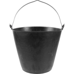 Plastic Portable Cement Bucket Cement Builders Storage Outdoor - Picture 1 of 12