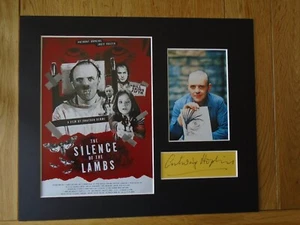Anthony Hopkins Genuine Signed Authentic Autograph - UACC / AFTAL. - Picture 1 of 2