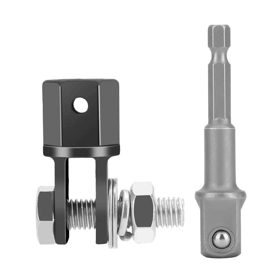 Adaptador de enchufe de tijera de coche de 1/2" y llave de impacto de acero cromado vanadio Foto 1 de 4