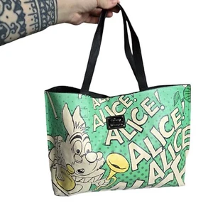 Alice in Wonderland Loungefly Large Tote Bag Disney Collectable RARE - SEE INFO - Picture 1 of 15