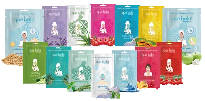 Que Bella Assorted Facial Mud Masks – .5 Oz. 720 PCS. 10 Flavors.  - Image 1 of 4