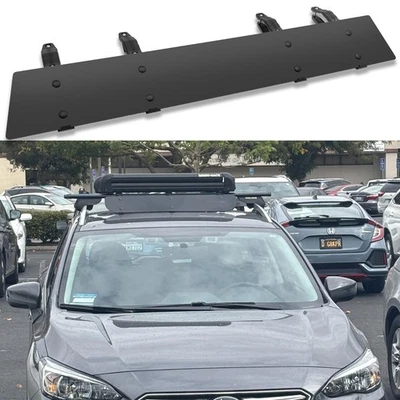 Deflector de aire de viento carenado de parabrisas para barras de techo para Subaru Impreza WRX STI Foto 1 de 4