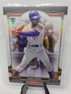 2022 Topps Triple Threads Ernie Banks #32 HOF - Picture 1 of 2
