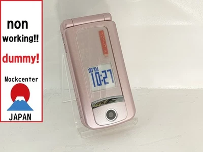 【dummy!】 Fujitsu F883iESS RAKURAKU PHONE （pink） docomo non-working cellphone - Image 1 of 3