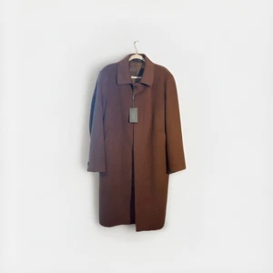 Vintage Giorgio Armani Le Collezioni Men’s Cashmere Brown Coat; Made In Italy. - Picture 1 of 12