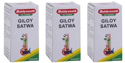 Baidyanath Giloy Satwa (10g) Ayurvedic Guduchi Satva - PACK of 3 - Image 1 of 2