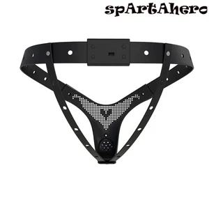 Cinturón de castidad de estanqueidad ajustable ropa interior bondage castidad jaula castidad pantalón - Imagen 1 de 27