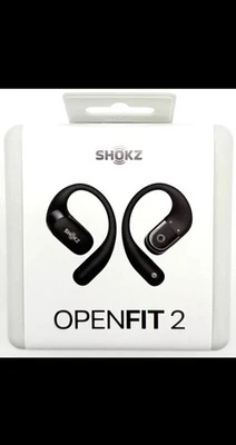 New Shokz OpenFit 2 True Wireless Open-Ear Earphones - Black T920