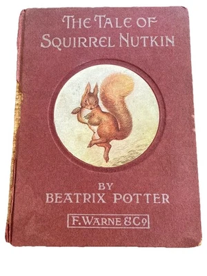 The Tale of Squirrel Nutkin by Beatrix Potter 1903 First Edition Rare Foto 1 de 4