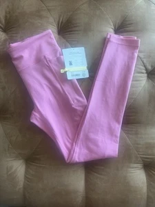 NWT Athleta Girl High Rise Stash Your Treasures Tight Size L 12 Bubble Gum Pink - Picture 1 of 6