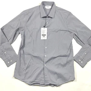 New Ministry Of Supply Mens Aero Dress Shirt XXL Slim Check Print Multi - Picture 1 of 7