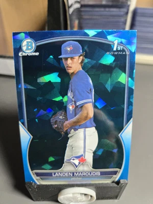2023 Bowman Chrome Draft Sapphire Edition - Landen Maroudis #BDC-138 (RC) Jays - Image 1 of 2
