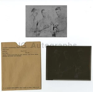 WWII Marine Corps Large Format Camera Negative - Robert H. Westmoreland Archive - Picture 1 of 1