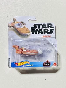 Hot Wheels Star Wars Luke Skywalker’s Landspeeder - NEW - Picture 1 of 2