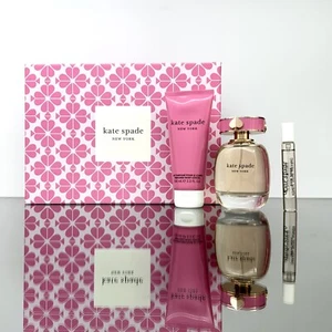 Kate Spade 3pc Women SET 3.3oz EDP Spr+3.3oz B/Lotion +0.25oz EDP Travel Spr - Picture 1 of 1