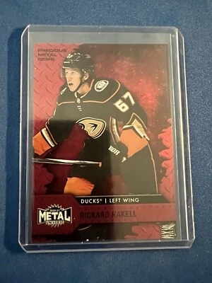 2020-21 Skybox Metal Universe Precious Metal Gems- #67 Rickard Rakell 96/100 - Image 1 of 2