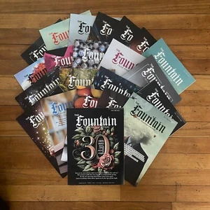 The Fountain Magazine On Life Knowledge and Belief Lot of 22 2019-2024 - Picture 1 of 1