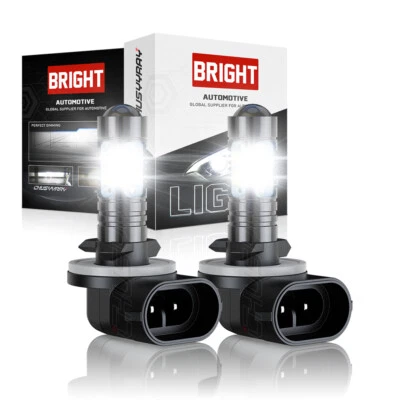 For Chevrolet Aveo 2004-2008 - 2x 881 LED Fog Driving Light Bulbs Kit 6000K - Image 1 of 4