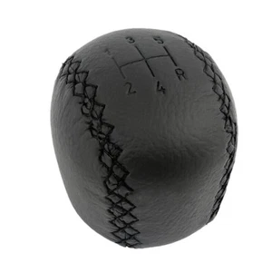 Replace For Saab 95 9-5 1998-2011 5 Speed Leather Gear Stick Shift Knob 4777074 - Bild 1 von 8