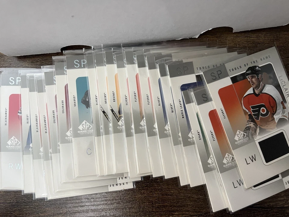 2000-01 SP Game Used Tools of the Game Jerseys Pick One! Complete your Set! - Image 1 of 1