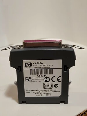 HP JetDirect 200N LIO Printer Server C6502A  - Image 1 of 4