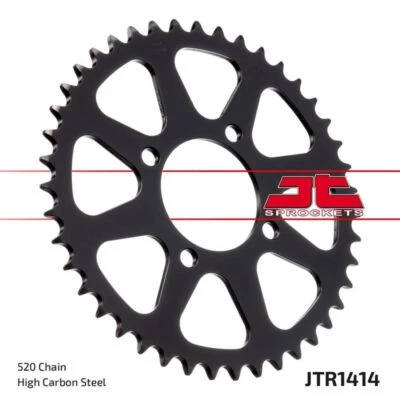 Roda dentada traseira de aço JT 41 dentes 41T 520 corrente JTR1414.41 - Imagem 1 de 3