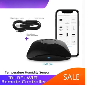 Wireless Universal Remote Hub with HTS2 Temp Humidity Sensor Smart Home Solution - Picture 1 of 29