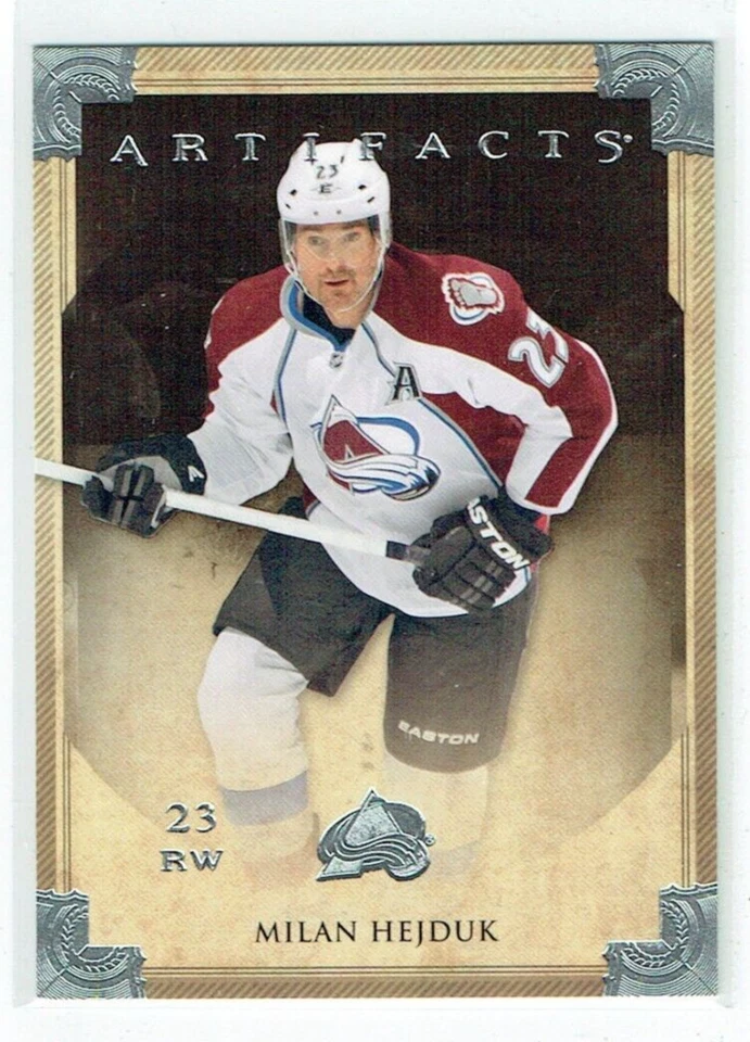 13-14 UD Upper Deck Artifacts  Milan Hejduk - Image 1 of 1