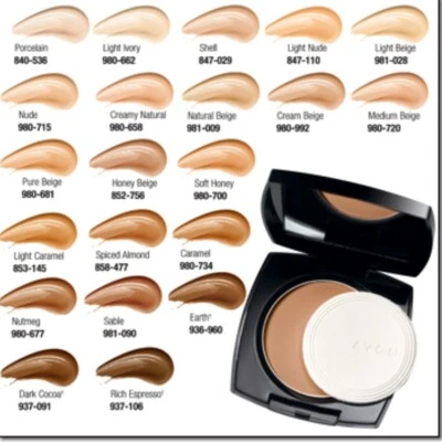 Avon True Colour Flawless Cream to Powder Foundation, Earth-discontinued - Image 1 of 4