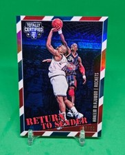 HAKEEM OLAJUWON 2016/17 TOTALLY CERTIFIED #9 BLUE RETURN TO SENDER #95/99 AY6373