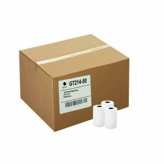 Gorilla GT214-50 Thermal Paper Rolls  - 50 Rl
