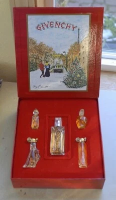 GIVENCHY ** 5 MINIATURAS ** Organza-Indecencia-Ysatis-Amarige-Hot Couture ** CONJUNTO Foto 1 de 4