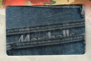 MARSHALLS Jeans Pocket ( 2009 ) Lenticular Gift Card ( $0 ) - Picture 1 of 1