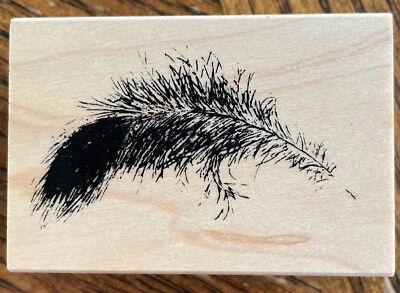 SOMBRERO PLUMA PLUMA PLUMA Decoración del Hogar Edición Limitada DESGUACE CLUB MADERA SELLO ARTESANAL F Foto 1 de 2