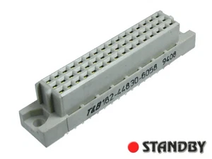 2pcs Female straight 48 pin type C/2 DIN41612, 162-44830-6058 THOMAS & BETTS - Bild 1 von 2