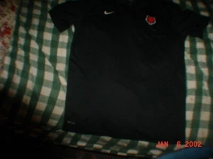 Polo Arkansas State Red Wolves nera golf business casual uomo MEDIA - Foto 1 di 3