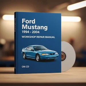 Ford Mustang 1994 - 2004 Workshop Manual Service Repair Guide on CD - Picture 1 of 1